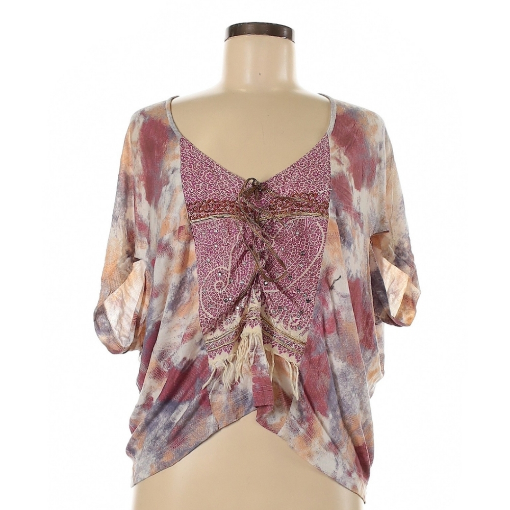 Free People Short Sleeve Top